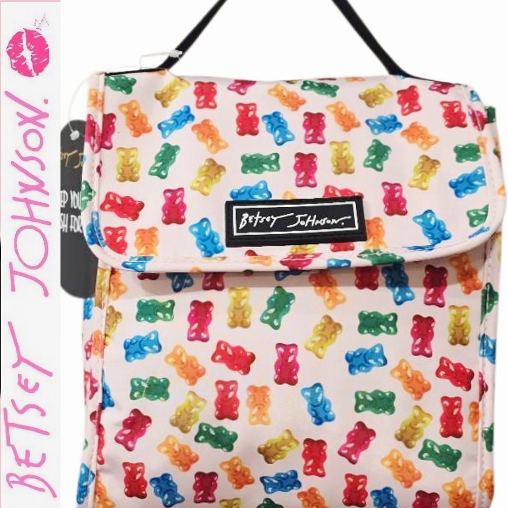 Betsey Johnson Gummy Bears Insulated Lunch Tote Bag